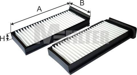 Mfilter K 9140-2 - Filtre, air de l'habitacle cwaw.fr