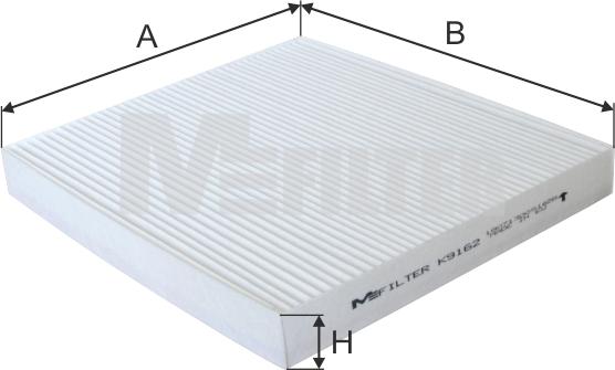 Mfilter K 9162 - Filtre, air de l'habitacle cwaw.fr