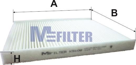 Mfilter K 9108 - Filtre, air de l'habitacle cwaw.fr