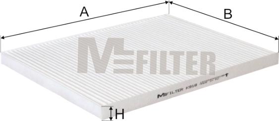 Mfilter K 918 - Filtre, air de l'habitacle cwaw.fr