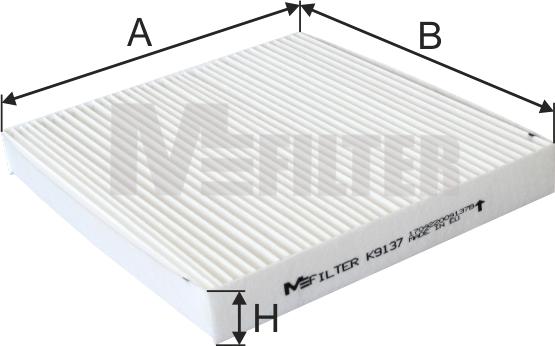 Mfilter K 9137 - Filtre, air de l'habitacle cwaw.fr