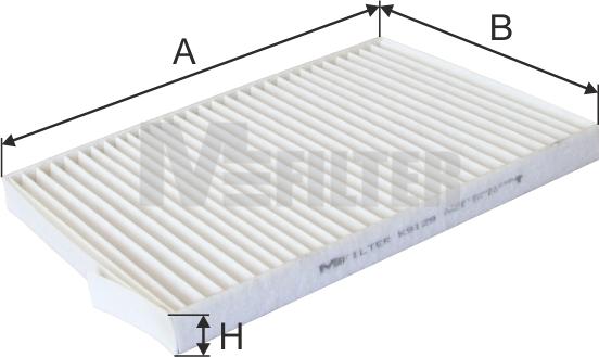 Mfilter K 9129 - Filtre, air de l'habitacle cwaw.fr