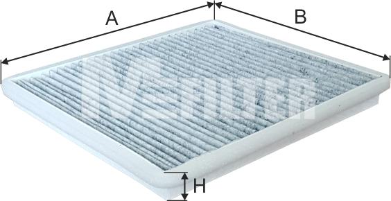 Mfilter K 9128C - Filtre, air de l'habitacle cwaw.fr