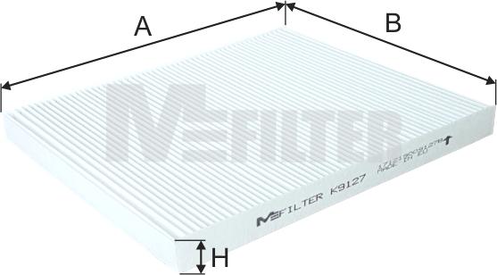 Mfilter K 9127 - Filtre, air de l'habitacle cwaw.fr