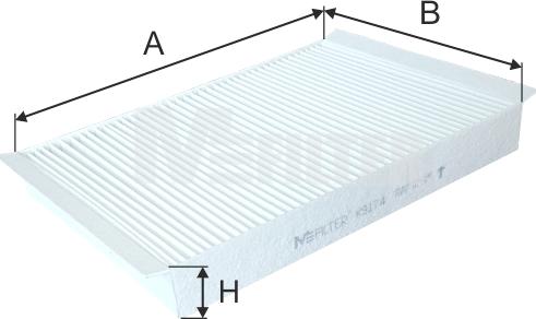 Mfilter K 9174 - Filtre, air de l'habitacle cwaw.fr