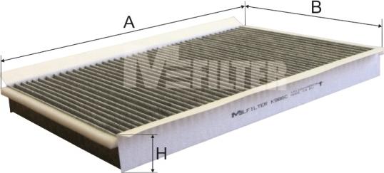 Mfilter K 986C - Filtre, air de l'habitacle cwaw.fr