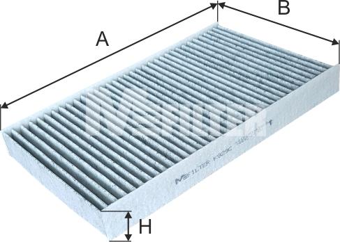 Mfilter K 929C - Filtre, air de l'habitacle cwaw.fr