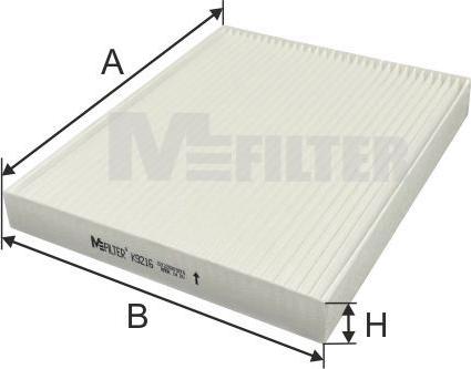 Mfilter K 9216 - Filtre, air de l'habitacle cwaw.fr