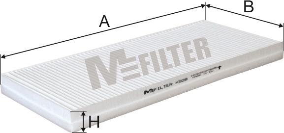 Mfilter K 928 - Filtre, air de l'habitacle cwaw.fr