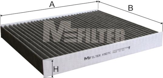 Mfilter K 927C - Filtre, air de l'habitacle cwaw.fr