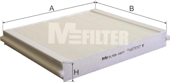 Mfilter K 977 - Filtre, air de l'habitacle cwaw.fr