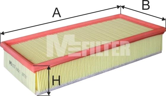 Mfilter K 165/1 - Filtre à air cwaw.fr