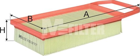 Mfilter K 755 - Filtre à air cwaw.fr