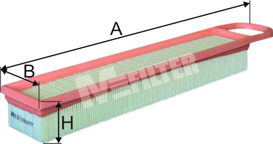 Mfilter K 7004 - Filtre à air cwaw.fr