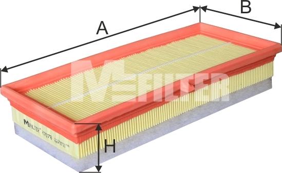 Mfilter K 7078 - Filtre à air cwaw.fr