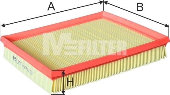 Mfilter K 7077 - Filtre à air cwaw.fr