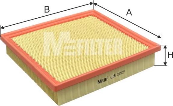 Mfilter K 7195 - Filtre à air cwaw.fr