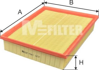 Mfilter K 7144/1 - Filtre à air cwaw.fr