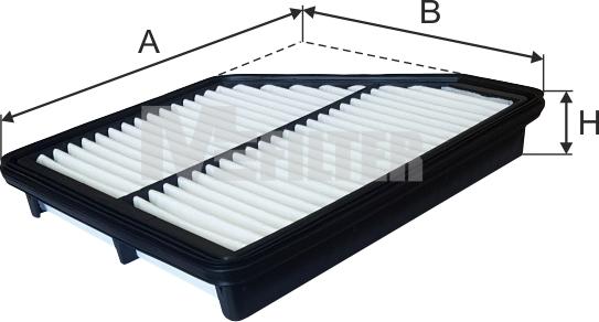 Mfilter K 7107 - Filtre à air cwaw.fr