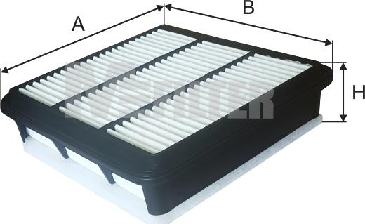 Mfilter K 7116 - Filtre à air cwaw.fr