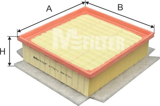 Mfilter K 772/1 - Filtre à air cwaw.fr
