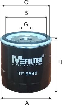 Mfilter TF 6540 - Filtre à huile cwaw.fr