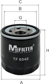 Mfilter TF 6548 - Filtre à huile cwaw.fr