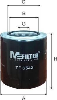 Mfilter TF 6543 - Filtre à huile cwaw.fr