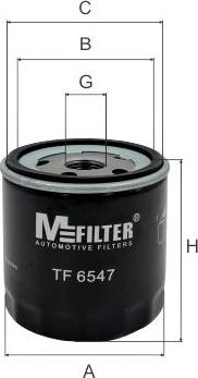 Mfilter TF 6547 - Filtre à huile cwaw.fr