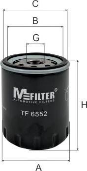 Mfilter TF 6552 - Filtre à huile cwaw.fr