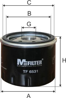 Mfilter TF 6531 - Filtre à huile cwaw.fr