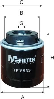 Mfilter TF 6533 - Filtre à huile cwaw.fr