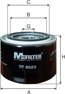 Mfilter TF 6523 - Filtre à huile cwaw.fr