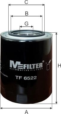 Mfilter TF 6522 - Filtre à huile cwaw.fr