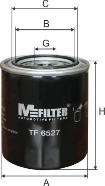 Mfilter TF 6527 - Filtre à huile cwaw.fr