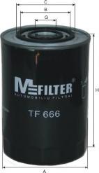 Mfilter TF 666 - Filtre à huile cwaw.fr