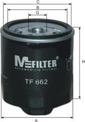 Mfilter TF 662 - Filtre à huile cwaw.fr