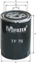 Mfilter TF 76 - Filtre à huile cwaw.fr