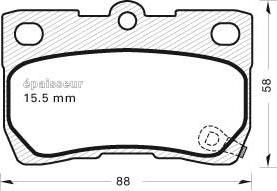 Magneti Marelli 363700201593 - Kit de plaquettes de frein, frein à disque cwaw.fr