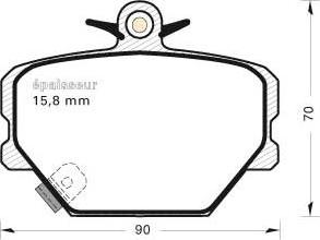 Equal Quality PF1033 - Kit de plaquettes de frein, frein à disque cwaw.fr