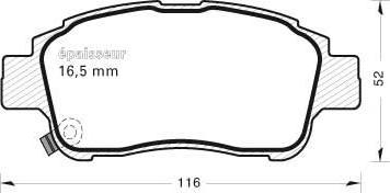 Magneti Marelli 363916060998 - Kit de plaquettes de frein, frein à disque cwaw.fr