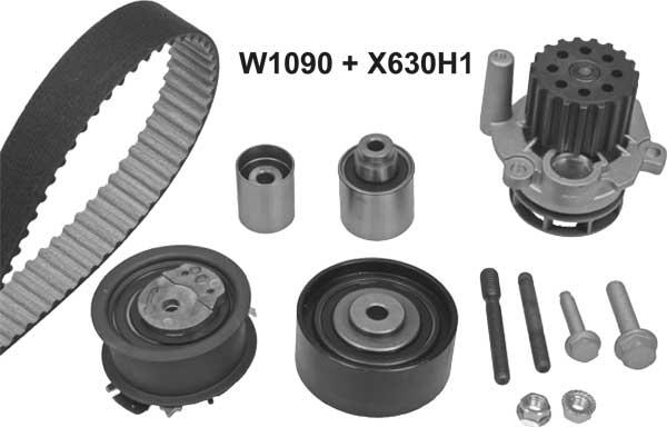 MGA 1090K1 - Pompe à eau + kit de courroie de distribution cwaw.fr