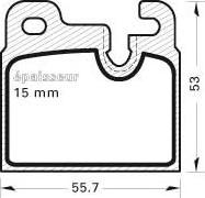 Lemförder 20550 03 - Kit de plaquettes de frein, frein à disque cwaw.fr