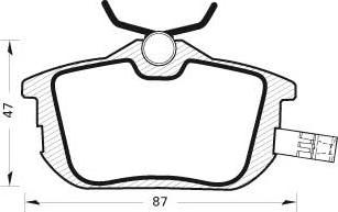 Spidan 32986 - Kit de plaquettes de frein, frein à disque cwaw.fr