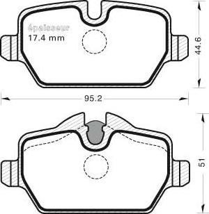 Equal Quality PF1085 - Kit de plaquettes de frein, frein à disque cwaw.fr