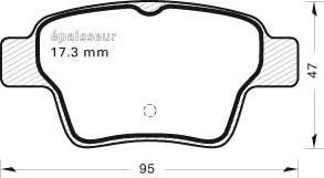 Textar 24150 - Kit de plaquettes de frein, frein à disque cwaw.fr