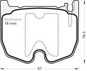 Remsa 992.02 - Kit de plaquettes de frein, frein à disque cwaw.fr