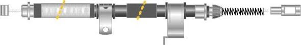 MGA CF6298 - Tirette à câble, frein de stationnement cwaw.fr