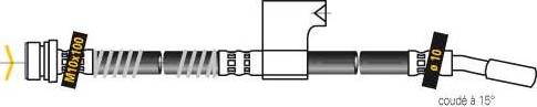 MGA F5552 - Flexible de frein cwaw.fr