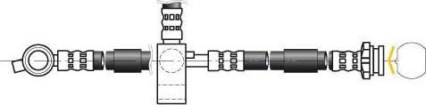 MGA F5357 - Flexible de frein cwaw.fr